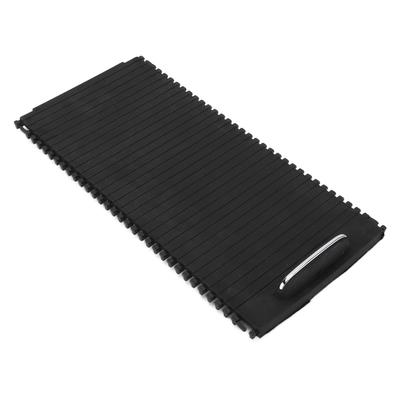 Center Console Slide Roller Cup Holder Blind Cover A20468076079051 Replacement for MercedesBenz W204 W212(Black )