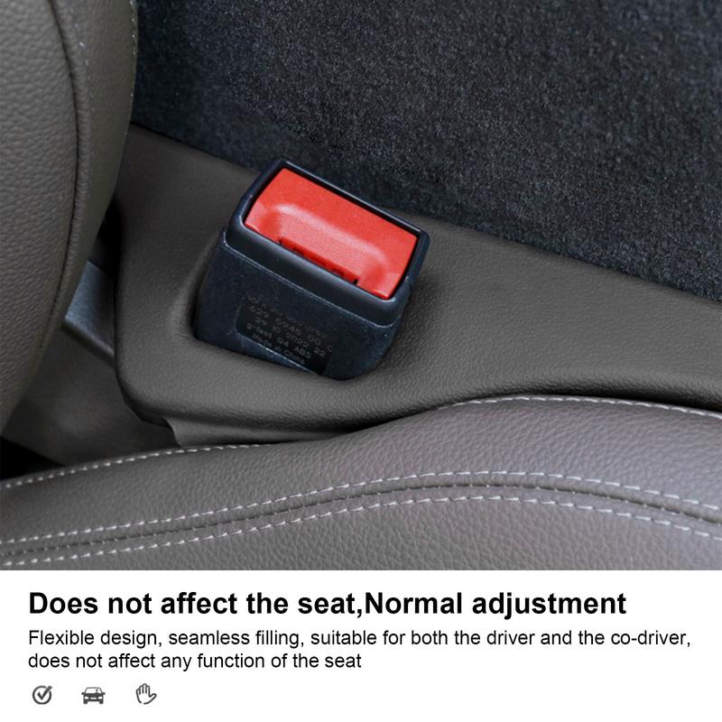 Autositz-Spaltfüller Anti-Rutsch 2 Stück Sitzspaltfüller Stopfenleiste Zwischen Sitz und Konsole Fallschutz Auffänger Stoppt Dinge