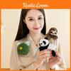 Penguin Series Animal Red Panda Standing Shoulder Decorative Pendant Toy Plush