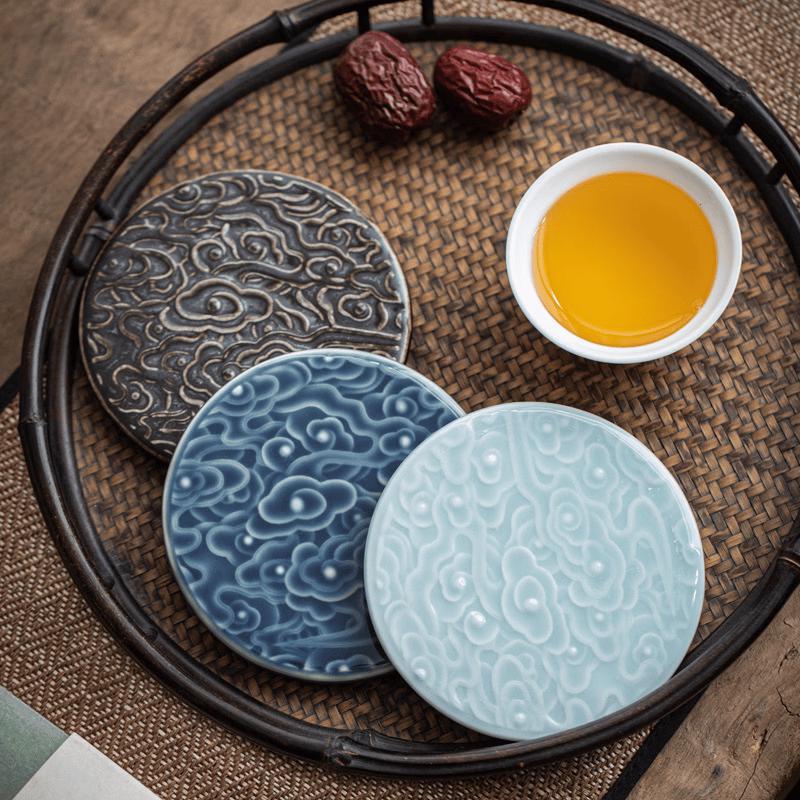 Chaxun Ceramic Gongfu Tea Coaster