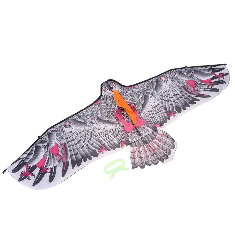 1.1M Eagle Kite With 30 Meter Kite Line Large Eagle Fly Bird Kites Children Gift Family Trips Garden Outdoor Sports Game Toy