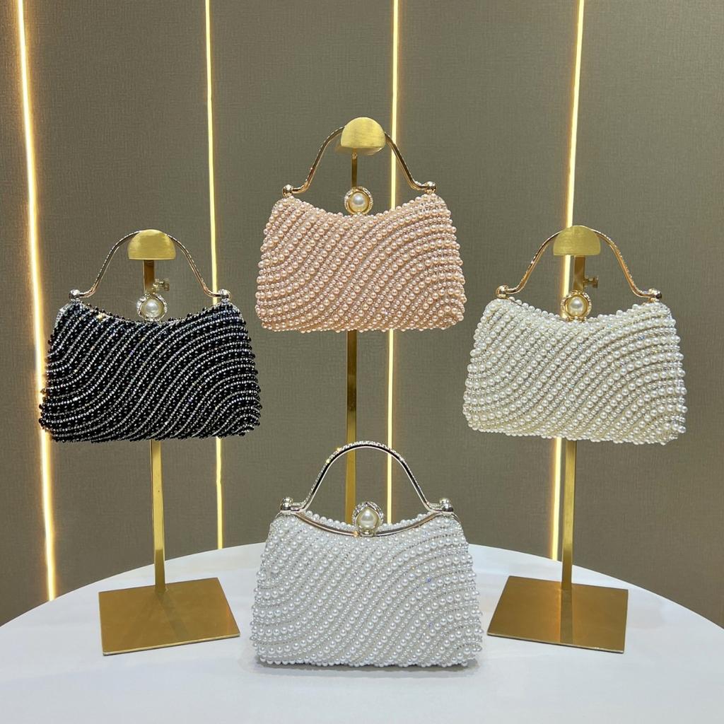 Handheld Dinner Bag, High-end Fashionable Crossbody Bag, Elegant Diamond-encrusted Chain Bag, Handbag