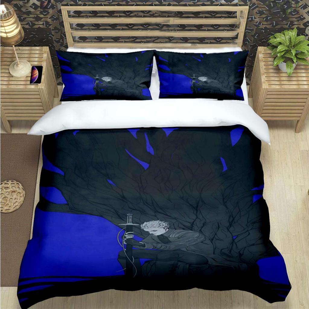 Comforter Fashion D-Devil May Cry Game Print Bedding Sets Exquisite Bed Supplies Set Bed Comforter Set Bedding Set Luxury Gift