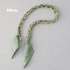 New Fashion Brand Woman Handbag Accessory Chains Detachable Floral Print Gold Silver Metal Silk Shoulder Strap Women DIY Chain Bag Handles