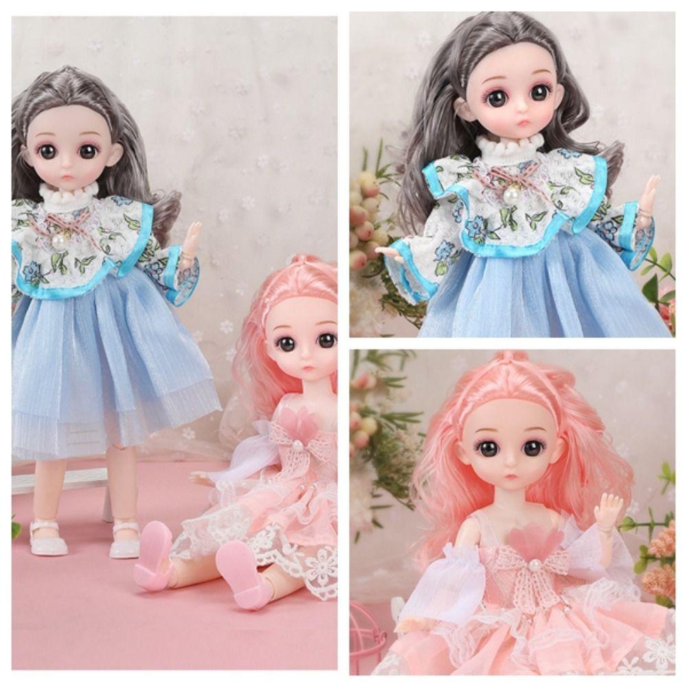 

3D Eyes 30cm BJD Doll with Clothes 1/6 bjd Dolls Removable Joints Doll Children Toys