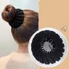 4Pcs Retractable Ponytail Hairpin Bird Nest Shape Hair Clip Women Ponytail Holder Hair Bun Maker Hair Accessories