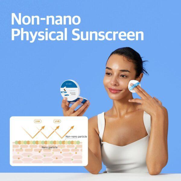 ROUND LAB Birch Juice Moisturizing Sun Cushion 15g SPF50+ PA++++/ Moisturizing, Korean Cosmetics, Kbeauty