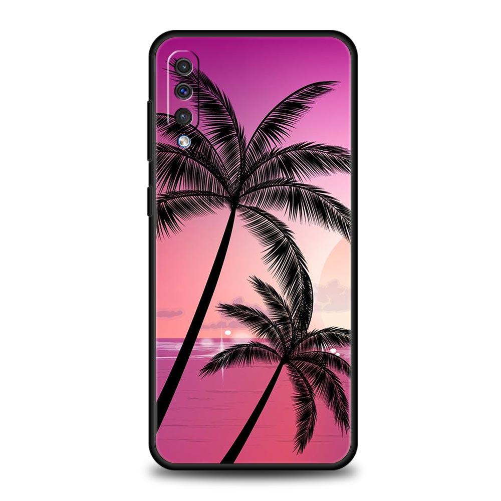 

Coconut Palm Tree Phone Case For Samsung A54 A52 A24 A14 A50 A70 A10 A30 A40 A20S A20E A06 A12 A22 A34 A42 A32 5G A04s A16 Cover Samsung A32