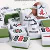 Set Mini Mahjong Portabil