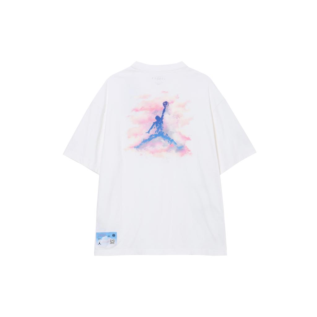 New Jordan Next Stop Dongdan Series T Shirts Men's White FD6555-100