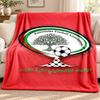 Club Deportivo Palestino blanket Flannel Blanket Soft Cozy Plush Throw for Sofa Bed Lightweight Home Decoration Outdoor camping