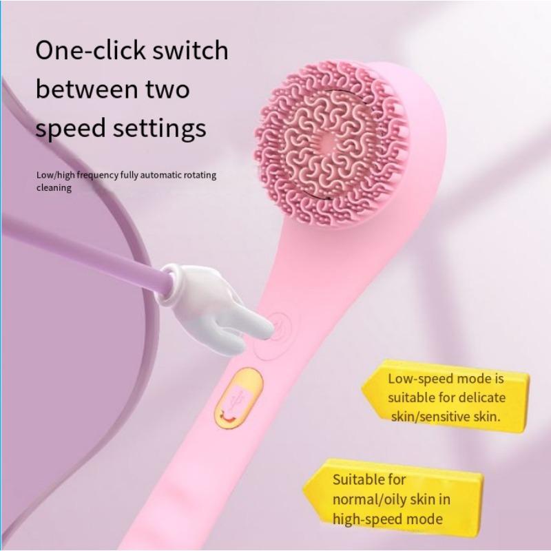 1SET Neue Elektrische Badebürste Vollautomatisch Haushalt Multifunktional Wasserdicht Massage Reiben Bade-Artefakt Langer Griff Badebürste