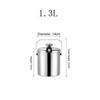 Stainless Steel Ice Bucket Double Layer Cooler For Bar Lounge Party And Wine Storage