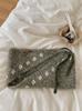 Korean atmosphere knitted jacquard triangle scarf shawl women's autumn and winter wear fashion warm versatile scarf