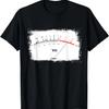 Vintage Audio Engineer Recording Studio Volume VU Meter T-Shirt