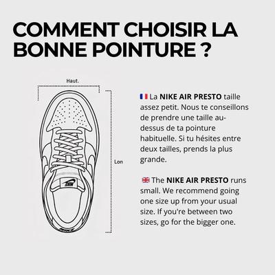 Air Presto White Black