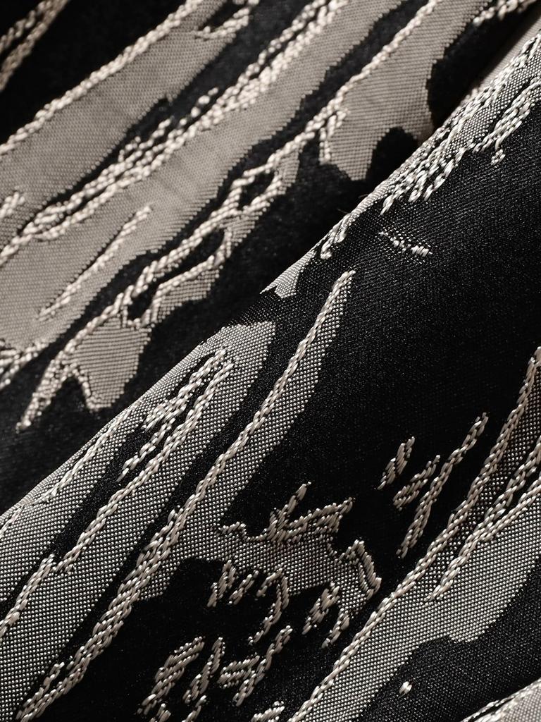 B:MING LIFE STORE by BEAMS Women's Jacquard Pants (Size S-M) Black