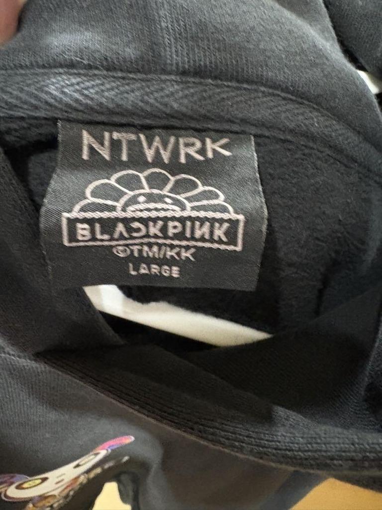 [USED] Takashi Murakami BLACKPINK Kaikai Kiki Hoodie, Size L