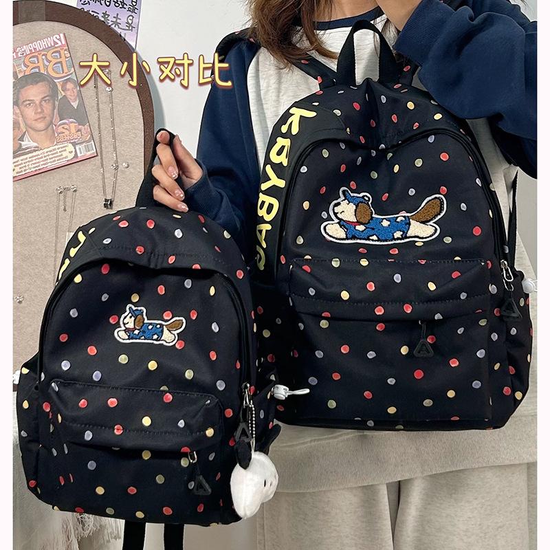 

Школьный рюкзак высокой ценности женский для ученицы средней школы, милый щенок, компьютерный рюкзак, рюкзак для путешествий для старшеклассницы small single pack