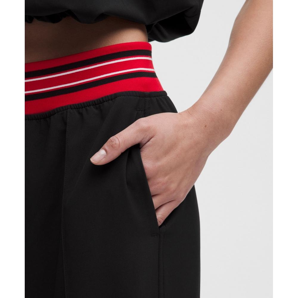 Lullulemon Brizzly Mid-Rise Pants Trim *Asian Fit Blk