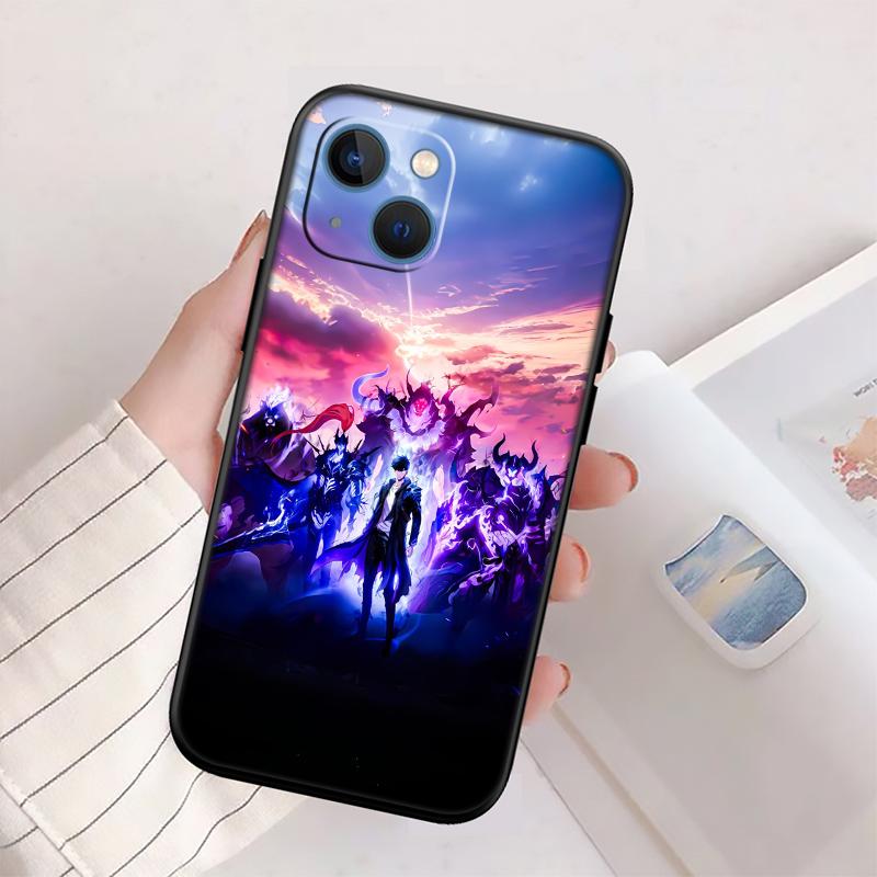 QE3 Anime Sung JinWoo Hülle für Samsung Galaxy M06 M15 M16 M35 M55 M56 A36 A42 A50 A50S A51 A52 A32 A33 A05 A05S A06 A16 A20