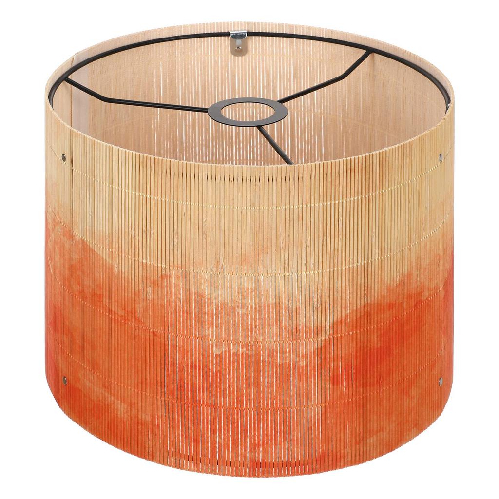 Color Bamboo Lampshade Replacement Round Ceiling Light Cover Contemporary Shades