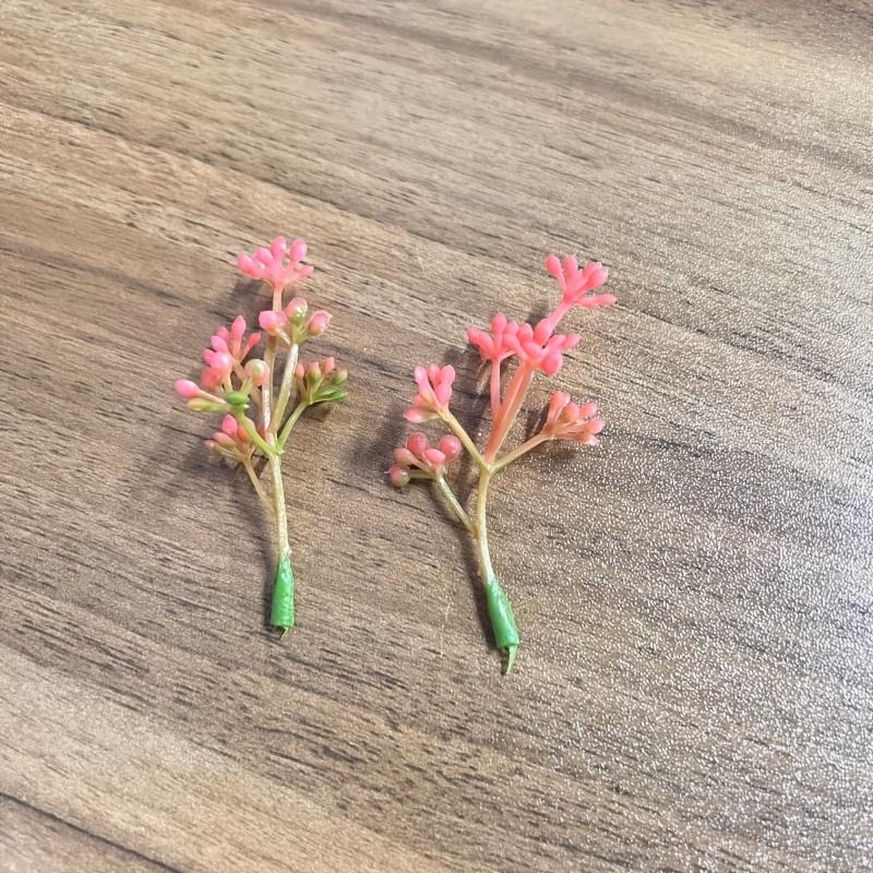 30pcs Synthetic Plants Imitation Plastic Blooms Ornamental Flower Arrangements Grass Bunch Embellishments Festival Wedding Decor