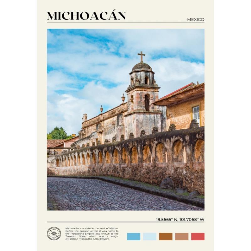 Guadalajara Zacatecas Puerto Vallarta Mexico Travel Scenery Poster Canvas Painting Photo Wall Art Picture Office Home Decor