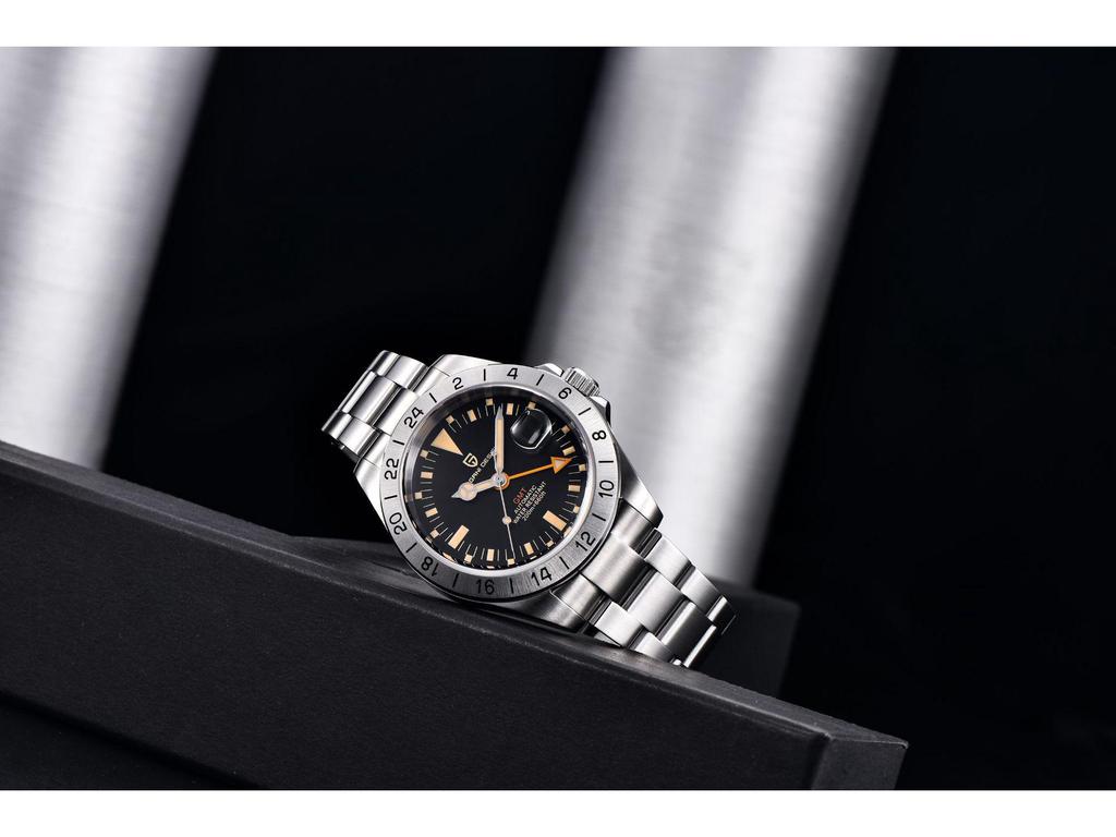 Pagani Design Herren GMT Automatische Mechanische Uhr PD1693