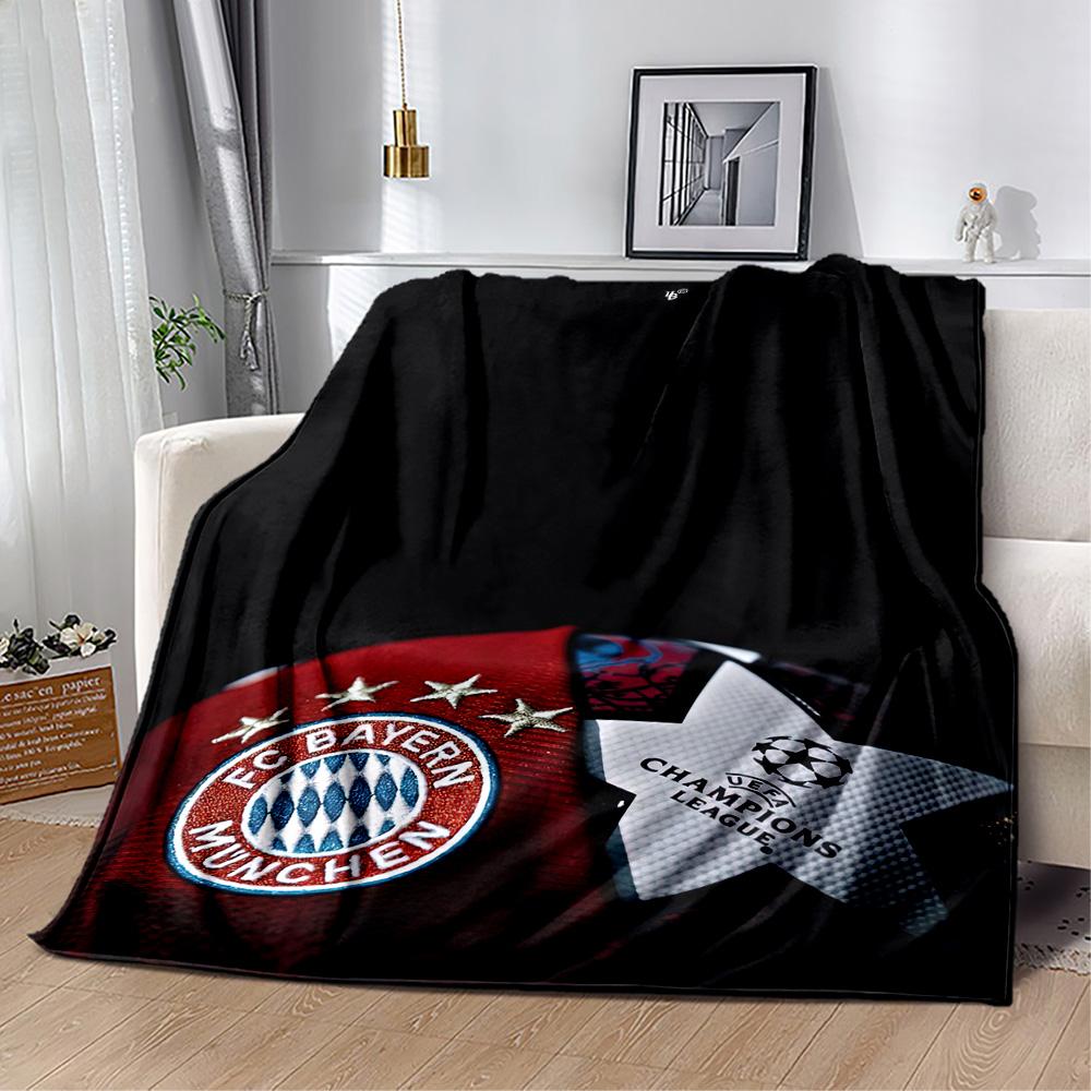 Bayern Munich Blanket Soft Warm Cozy Perfect for Chair Picnics Couch Four Seasons Multipurpose Stylish Decor Birthday Christmas Gift Blanket