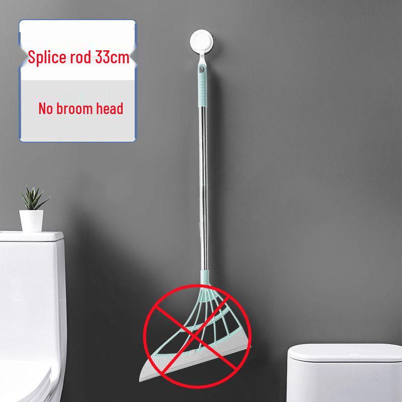 Black Magic Silicone Broom: Household Water-Sweeping Floor Scraper & Mop for Bathroom