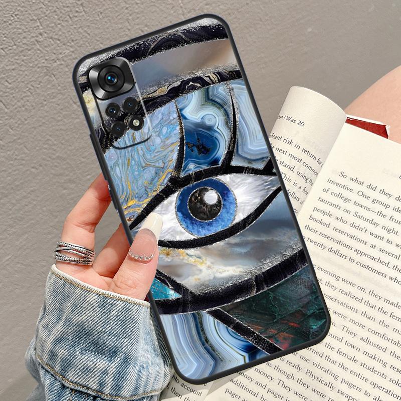 Evil Eye Phone Case For Xiaomi Redmi Note 14 12 11 9 10 13 15 Pro Plus 12C 10C 13C 14C 15C Cover