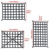 Wear Resistance Cargo Isolation Net Durable Woven Material Rear Cargo Net  Vehicle Modification