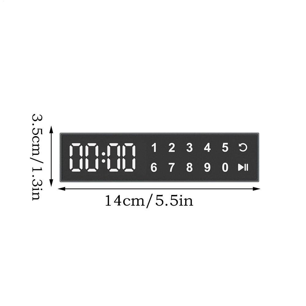 1pcs Digital Kitchen Timers Visual Timers Magnetic Kitchen Cooking Countdown Countup Timer For Classroom Cooking Fitness