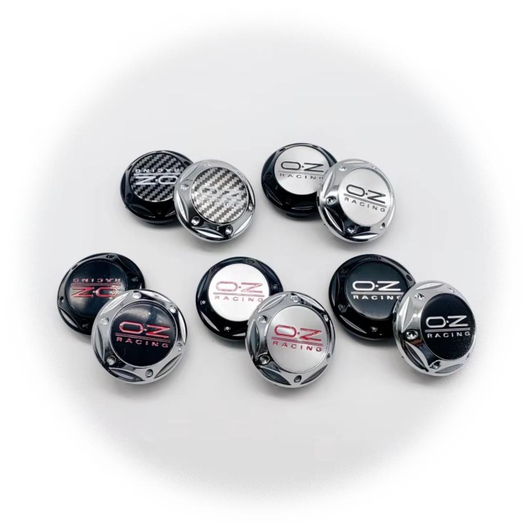 OZ Logo Sticker 4 Pcs 45mm 68mm High Flower Cover Car Wheel Center Cover Wheel Cover Sports Wheel Hub Cover Car Accessories