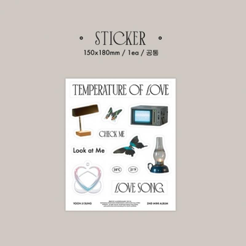 Yoon Ji Sung   Mini Album 2nd   Temperature Of Love