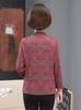 Plus-Size Autumn Top for Middle-Aged Women - Long-Sleeve, Lightweight Jacket 