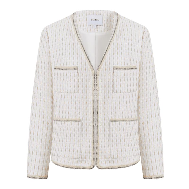 

Женская куртка средней длины с высоким воротником от PORTS XS