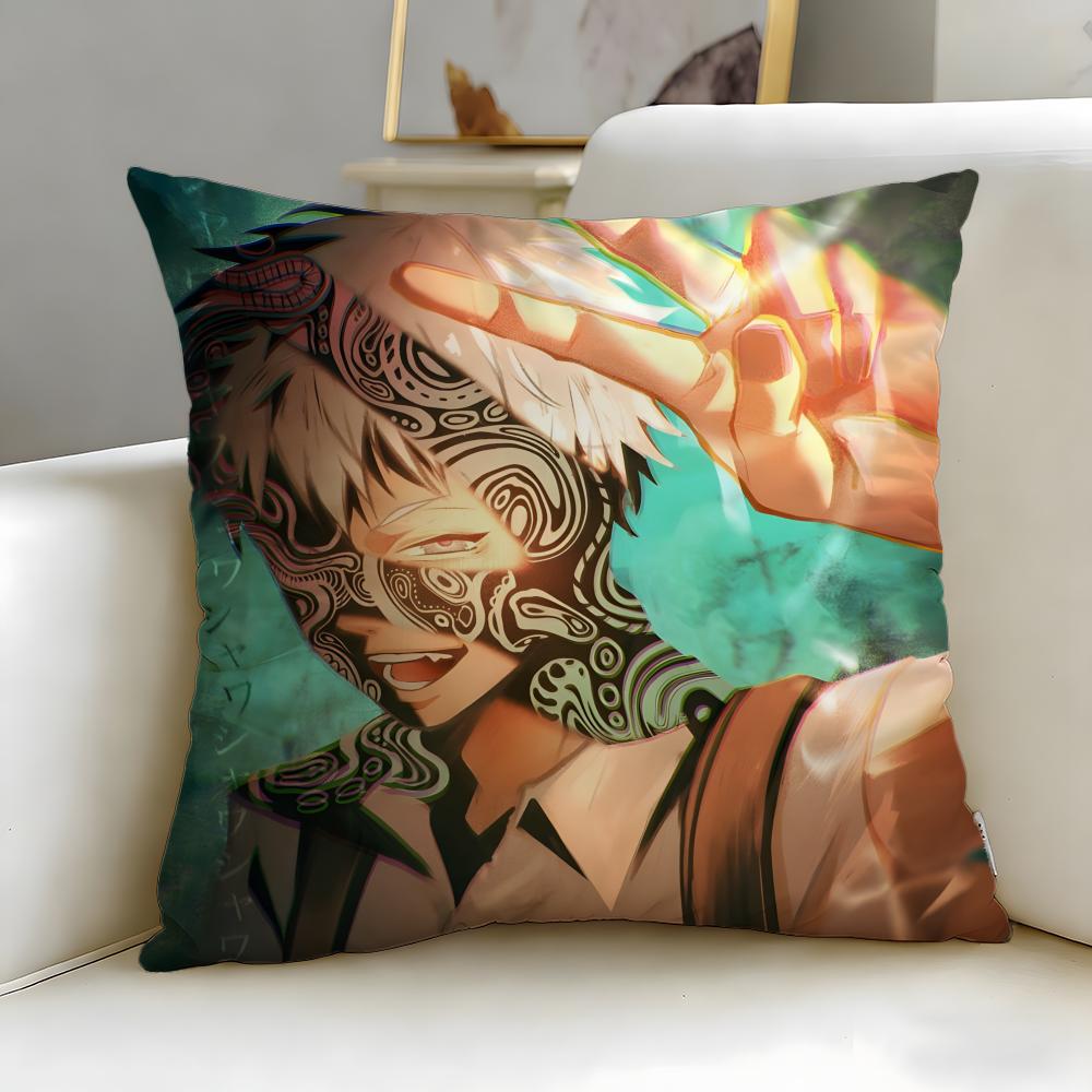 Anime Summer Hikaru Died Cushion Cover Soft EasyWash Pillow Case Versatile for Couch Bed Travel and Office