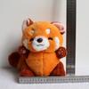 Raccoon Plush Simulation Raccoon Cute Cartoon Red Raccoon Plush Toy Doll Cute