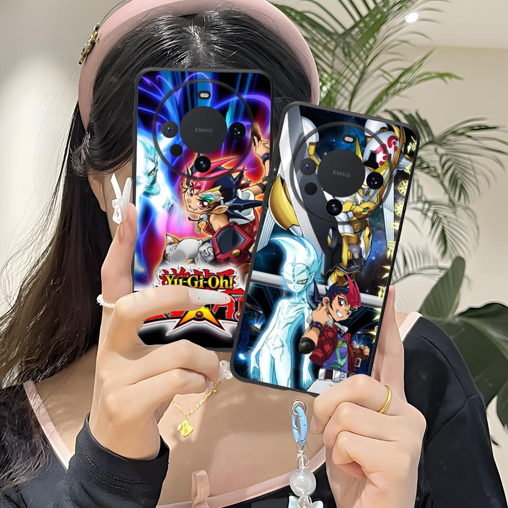 Yugioh Yuma Tsukumo Mobile Phone Case for Huawei Mate 60 50 40 30 20 10 Pro Plus Lite E 5G Colorful Printing Cover Luxury Pretty