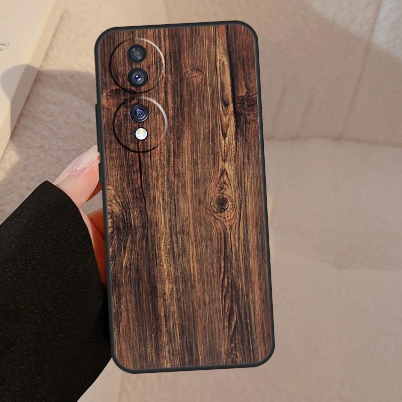 Oak Wood Texture Pattern For Honor Magic 5 6 7 8 Pro Case For Honor X9d X9a X9b X9c X8c X8b 50 70 90 200 400 Lite Win