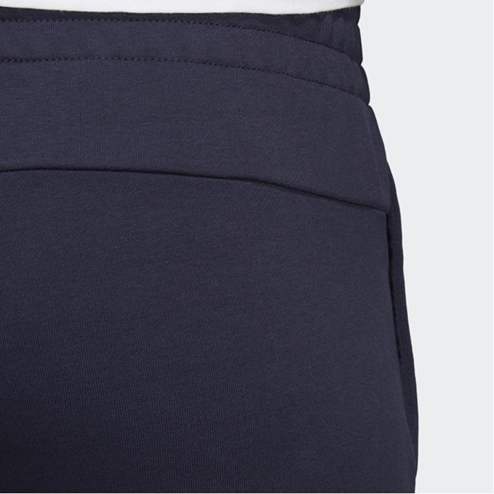 Adidas Letter Comfortable Cuffed Casual Knitted Sports Pants Women Pants Dark-Blue DU0697