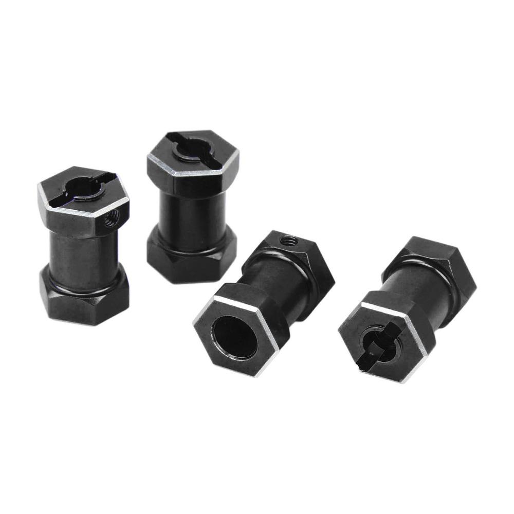 4Pcs/Set Metal RC Wheel Hex Hub 12mm Wheel Hex Hub Crawler Wheel Adapter For 1/10 RC Crawler