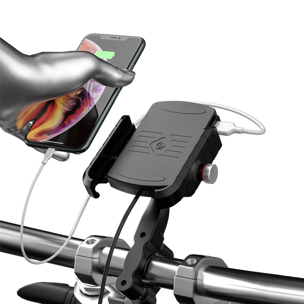 Kabellose Ladehalterung 15W Handy-Verlängerungshalterung für Motorrad Motorrad Generisch