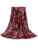 Women Winter Elegant Knitted Scarf Headscarf Casual Retro Print Soft Warm Scarve Lady Mujer Foulard Bandana Long Wrap Shawl New