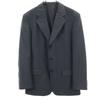 Wool Long Sleeve Tailored Jacket S50 Gray Men's Used