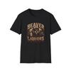 Beaver Liquors T-Shirt | Vintage Bear Drinking Bottle Graphic