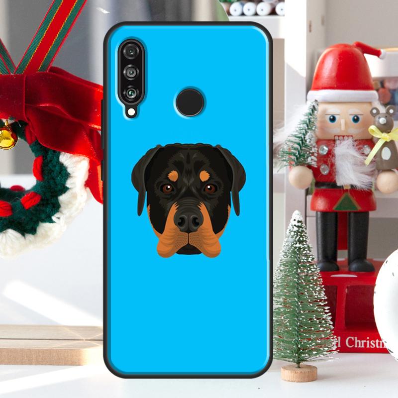 Cute Rottweiler Dog For Huawei Nova 5T 9 10 SE 7i 8i 11i 12i Y73 Y72 Y61 Y91 Y60 Y70 Y90 P20 P40 P30 Lite Case