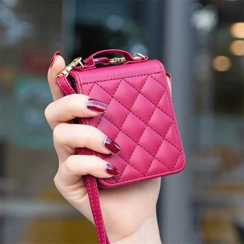 

Cover Galaxy Z Flip5 SM-F731B Phone Case for Samsung Galaxy Z Flip6 Flip 4 3 5G Funda Etui Geometric Folding Protect Case Shells Galaxy Z Flip6